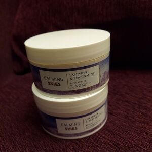 Lavender peppermint body butters by bath and body works